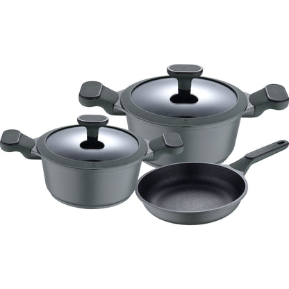 Set 5pcs Bateria De Cocina Aluminio Fundido Ind_0