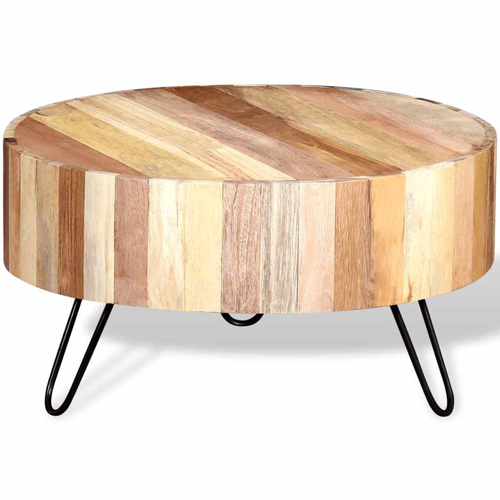 Mesa De Centro Madera Maciza Reciclada_4