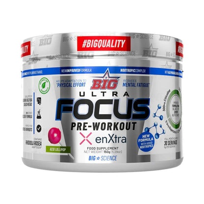 Ultra Focus - 150g - Acid Lollipop - Pre Entreno - Big_0