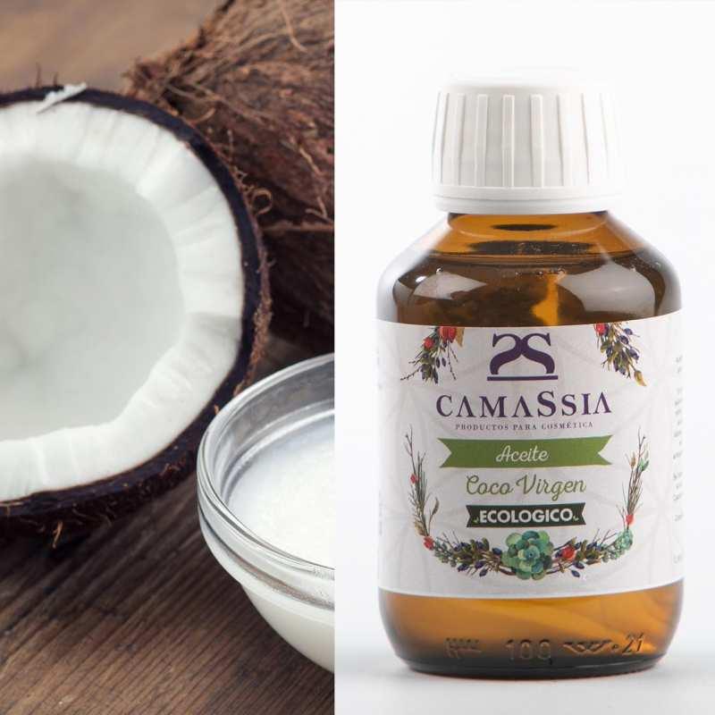Óleo de coco virgem biológico Camassia 100ml