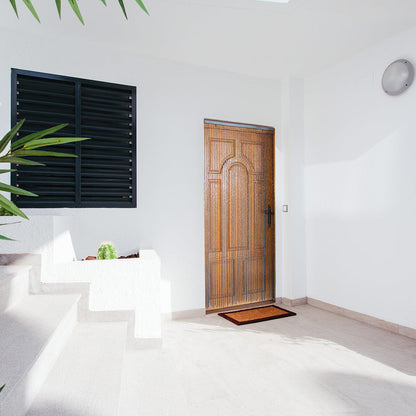 Cortina De Madera Etna - Elegancia Y Naturalidad 0,9x2 M / Multicolor_0