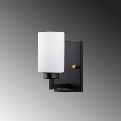 Aplique De Pared, Metal , Negro, 10x19x23, Casquillo E27 Max 40 W