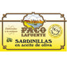 Sardinhas pequenas em azeite, 16-18 peças, lata de 85 g, Paco Lafuente