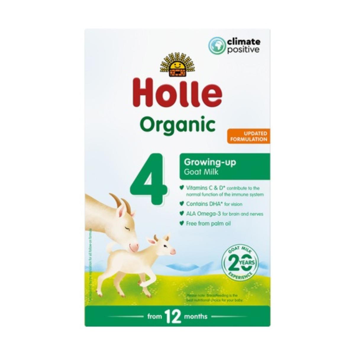 Leche de Crecimiento de Cabra 4 (a partir del 12º mes) Eco Holle 400g