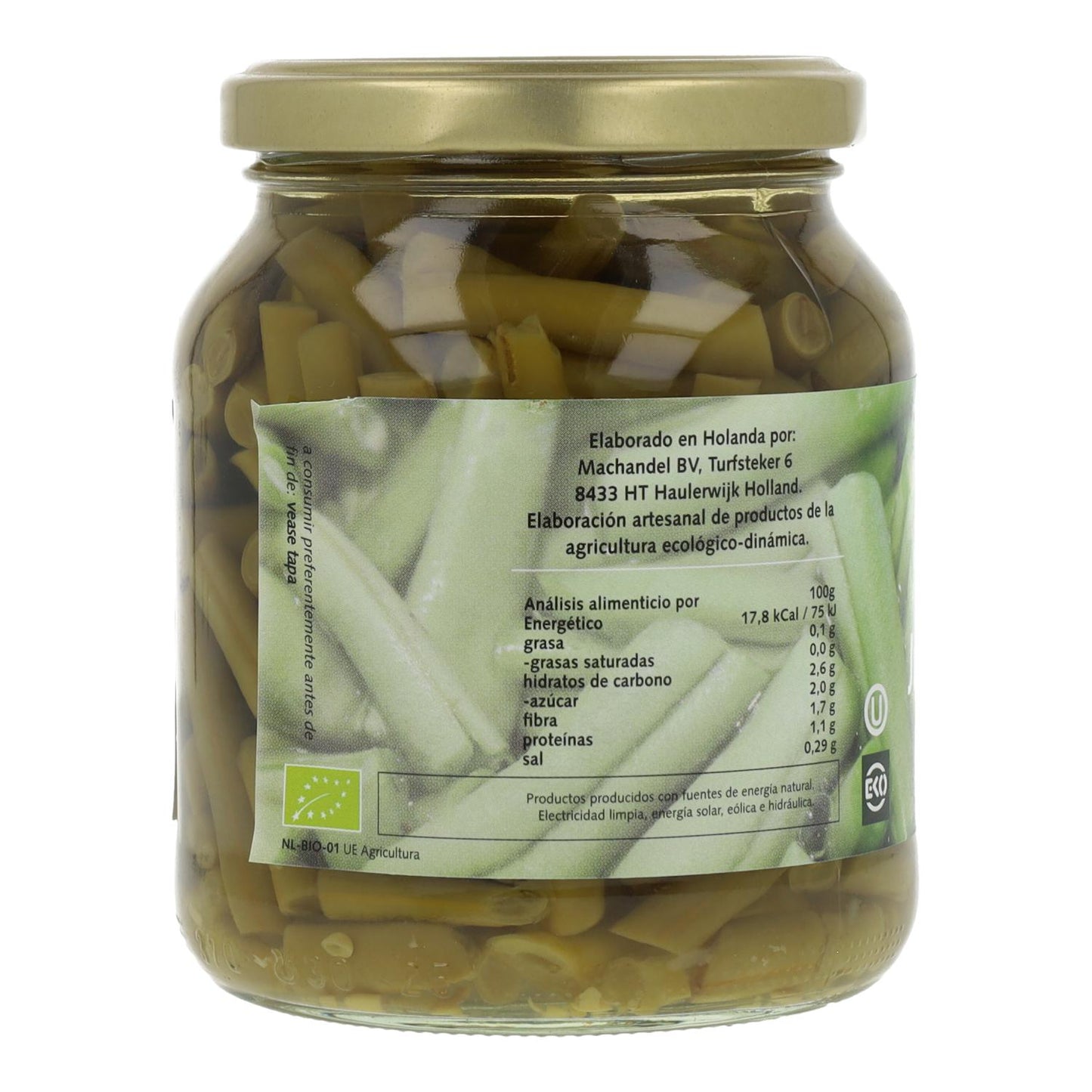 Machandel Feijão Verde Biológico 340 g