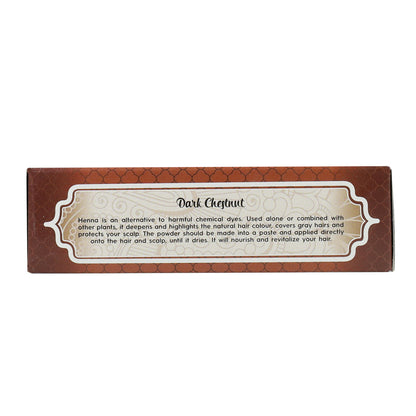 Pó de Henna Castanho Escuro 100 g