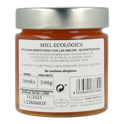 Mel de mil-flor biológico Mayem 300 g