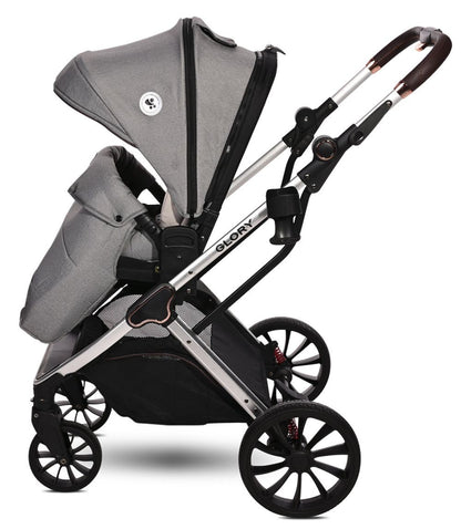 Carrito De Bebé Trio Glory Hasta 22 Kg Opaline Grey_3
