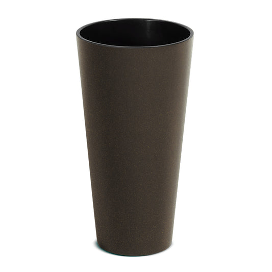 Macetero Alto Y Redondo,sin Depósito , De 25x25x47,6cm, Capacidad De 9 L._0