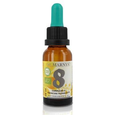 Fórmula 8 do Complexo Floral Orgânico Marnys Ousadia-Audácia, 20 ml