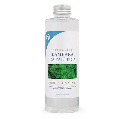 Fragancia Para Lámpara Catalítica Aroma Mountain Mint (200ml) - Elimina Malos Olores, Perfuma Y Limpia El Ambiente_1