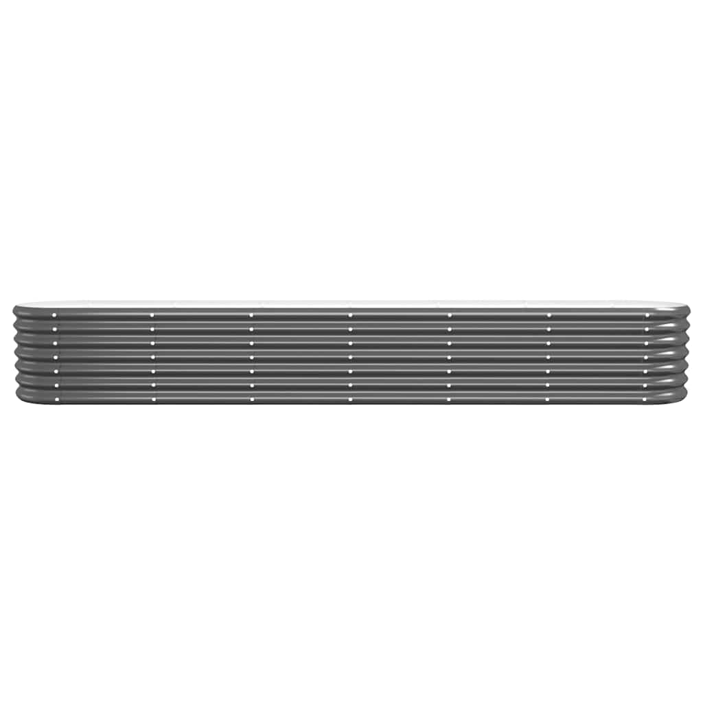 Jardinera Arriate Acero Galvanizado Antracita 260x40x36 Cm_2