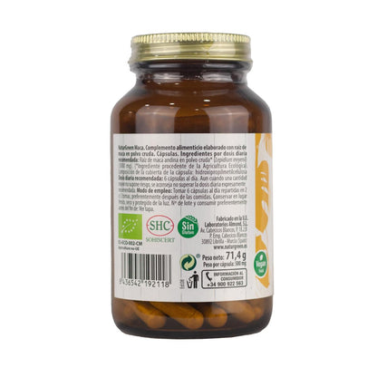 Cápsulas de Maca Bio EXPERIENCE Naturgreen 120 cápsulas