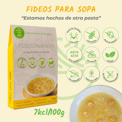 Massa para sopa Konjac Shop 270gr