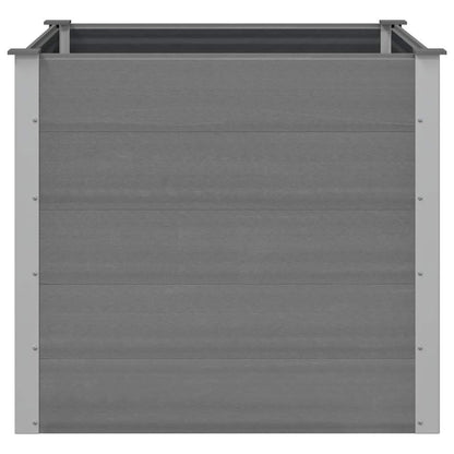 Arriate De Wpc Gris 100x100x91 Cm_3