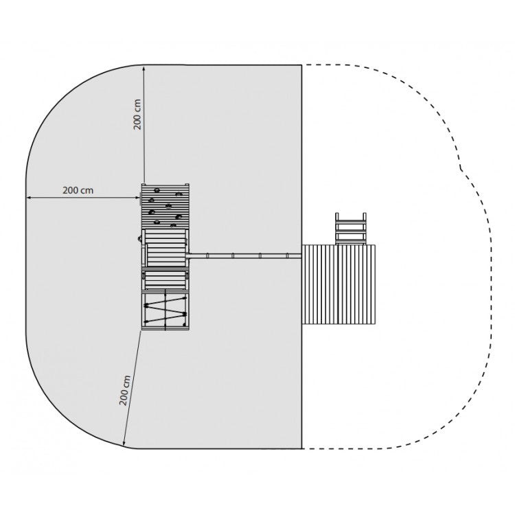 Parque Infantil Masgames Beach Hut Xl Con Challenger._5