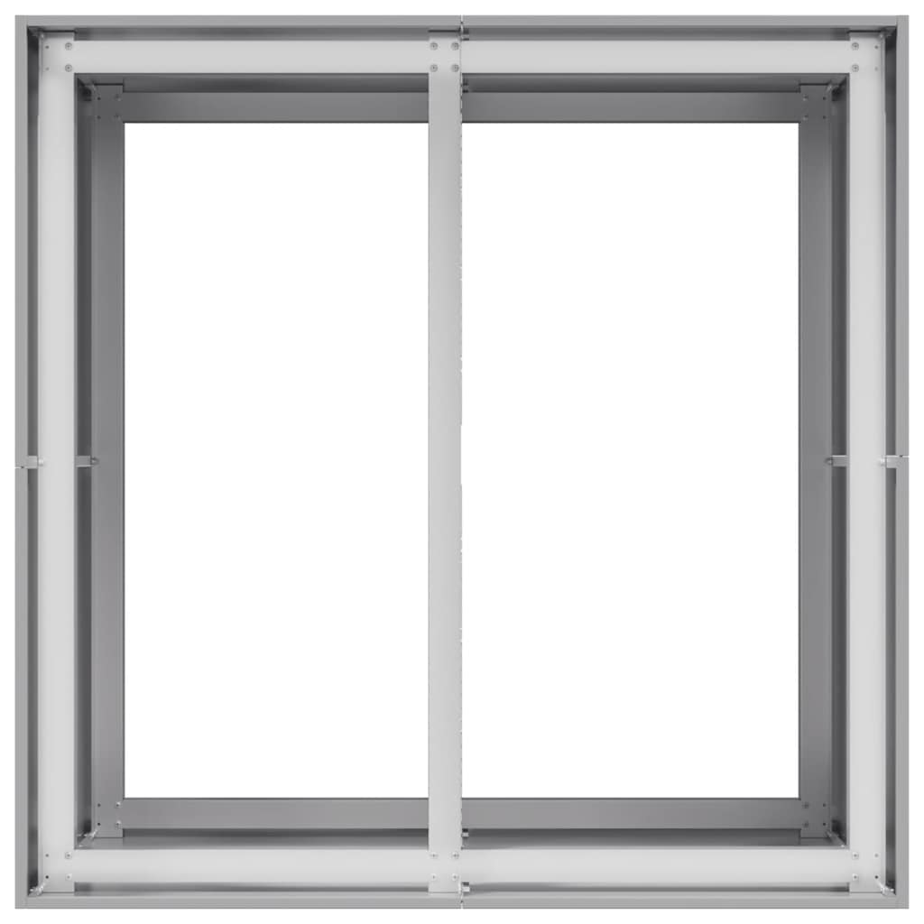Jardinera 80x80x80 Cm De Acero Galvanizado_4