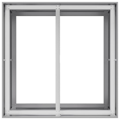 Jardinera 80x80x80 Cm De Acero Galvanizado_4