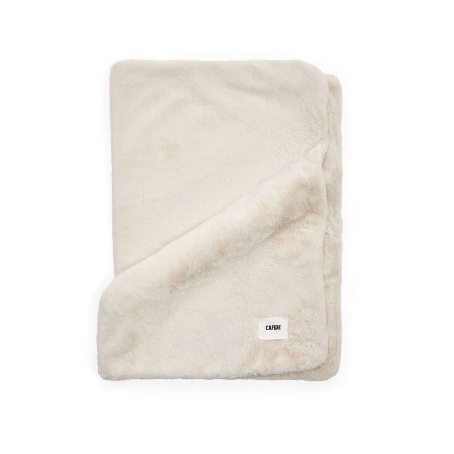 Cafide Manta Para Perros Efecto Pelo Beige Claro. Modelo Toia. Talla L (120x90 Cm)_0