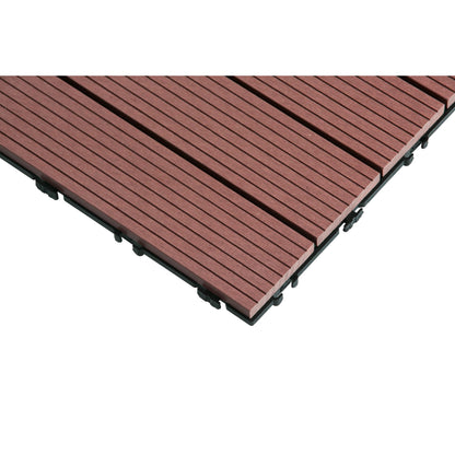 Embalagem de 11 peças compostas Durafloor 30x30 Dioco Teka, 1m2
