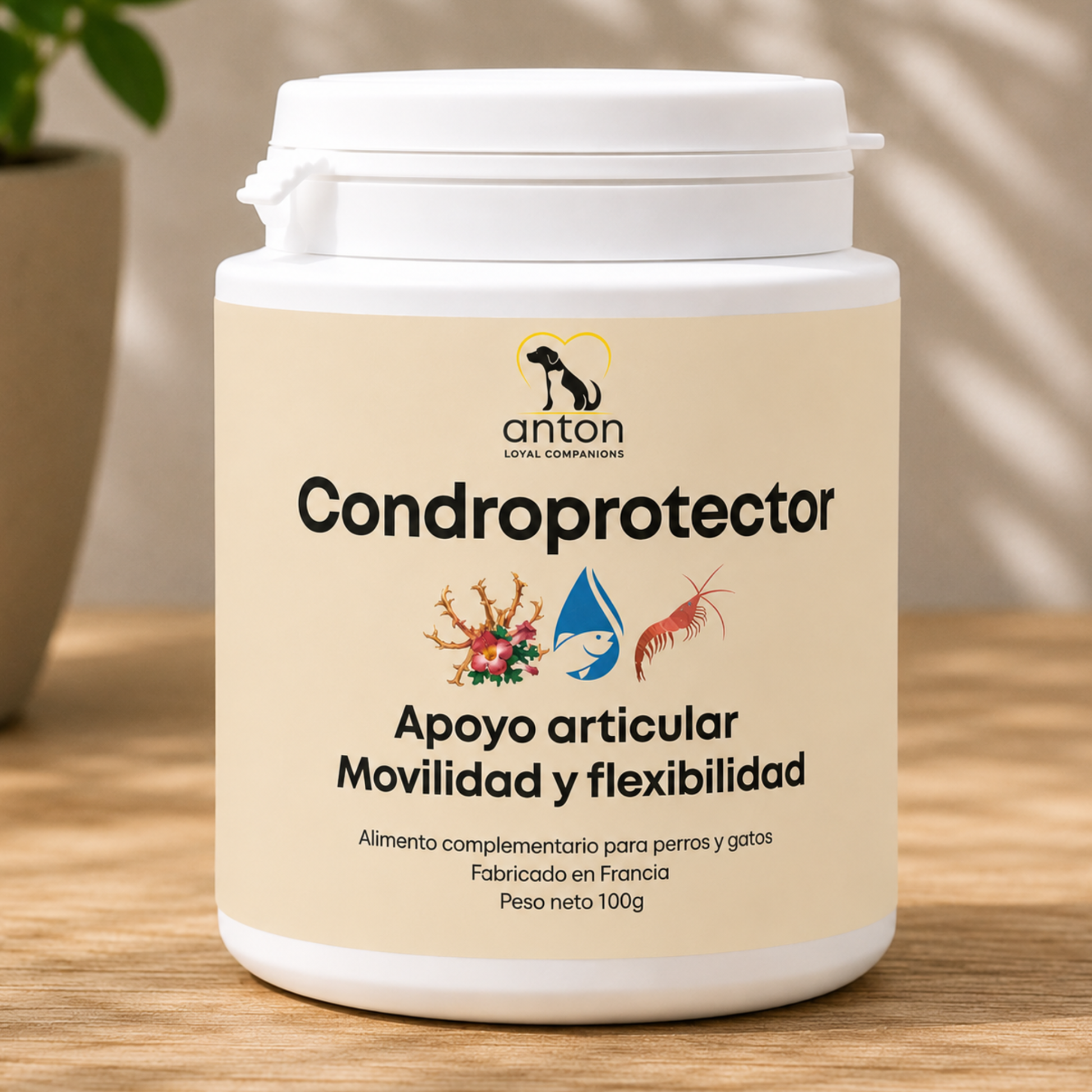 Suplemento natural para la movilidad articular de perros y gatos – Condroprotector 100 g_5