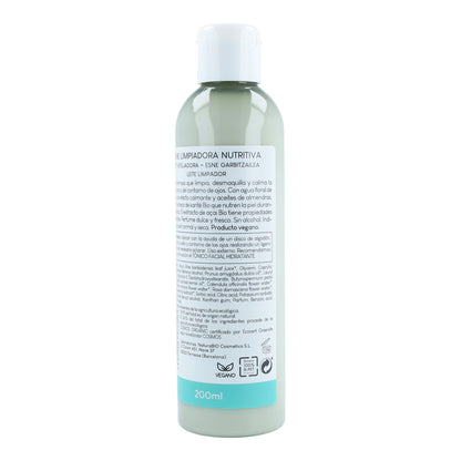 Leite de Limpeza Nutritivo com Argão e Calêndula Bio 200 ml NaturaBIO