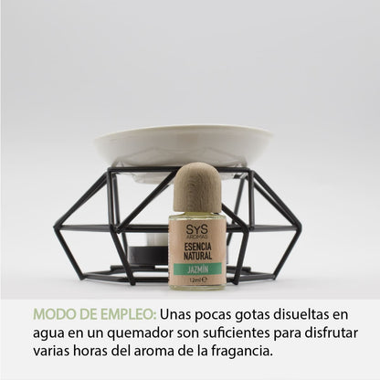 Esencia Natural Jazmín SYS Aromas 12 ml | Aroma Floral y Delicado | Para Quemadores y Humidificadores_1