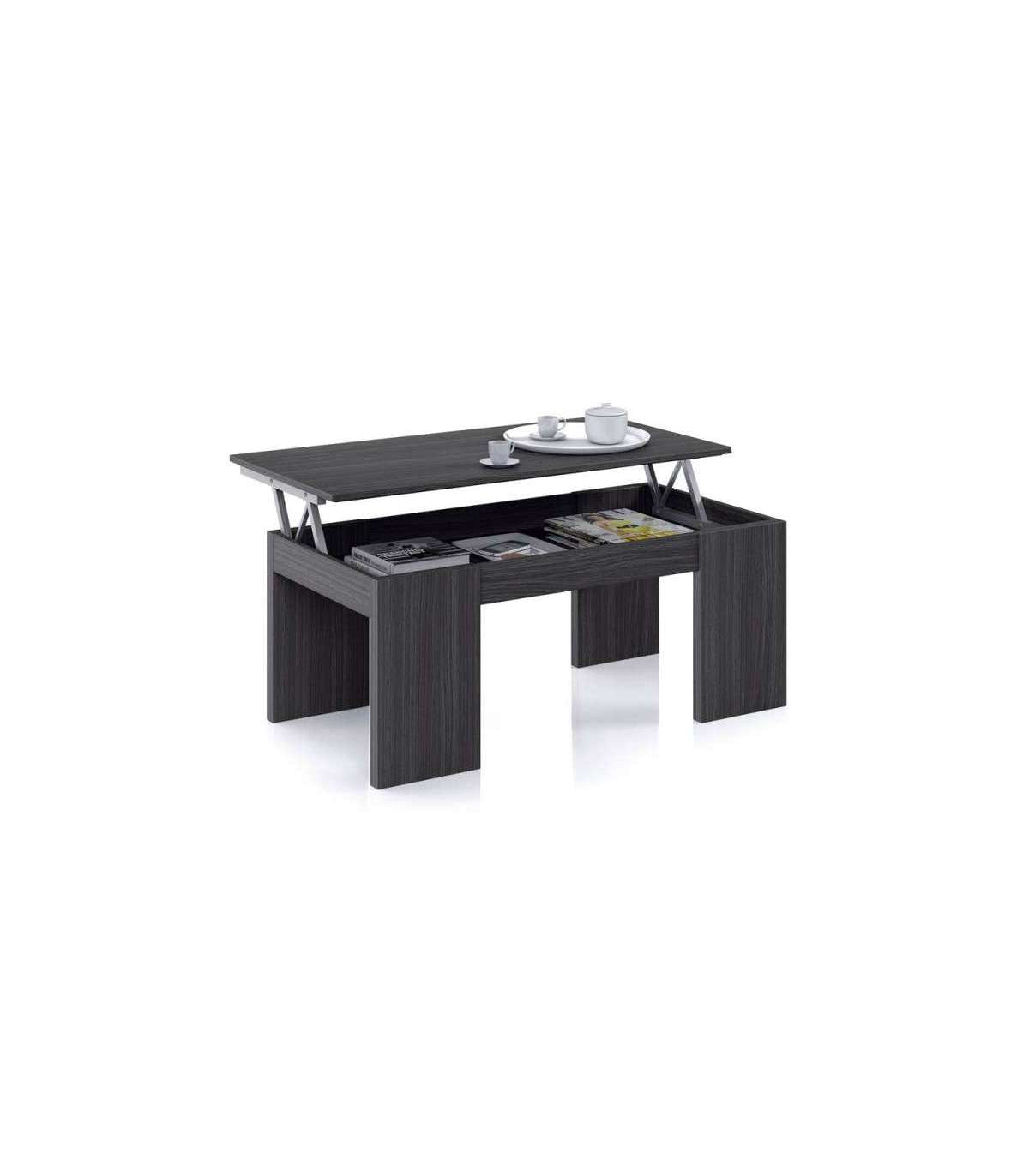 Mesa Centro Elevable Lijar En Gris Ceniza 43-55 Cm(alto)100 Cm(ancho)50 Cm(largo)_0