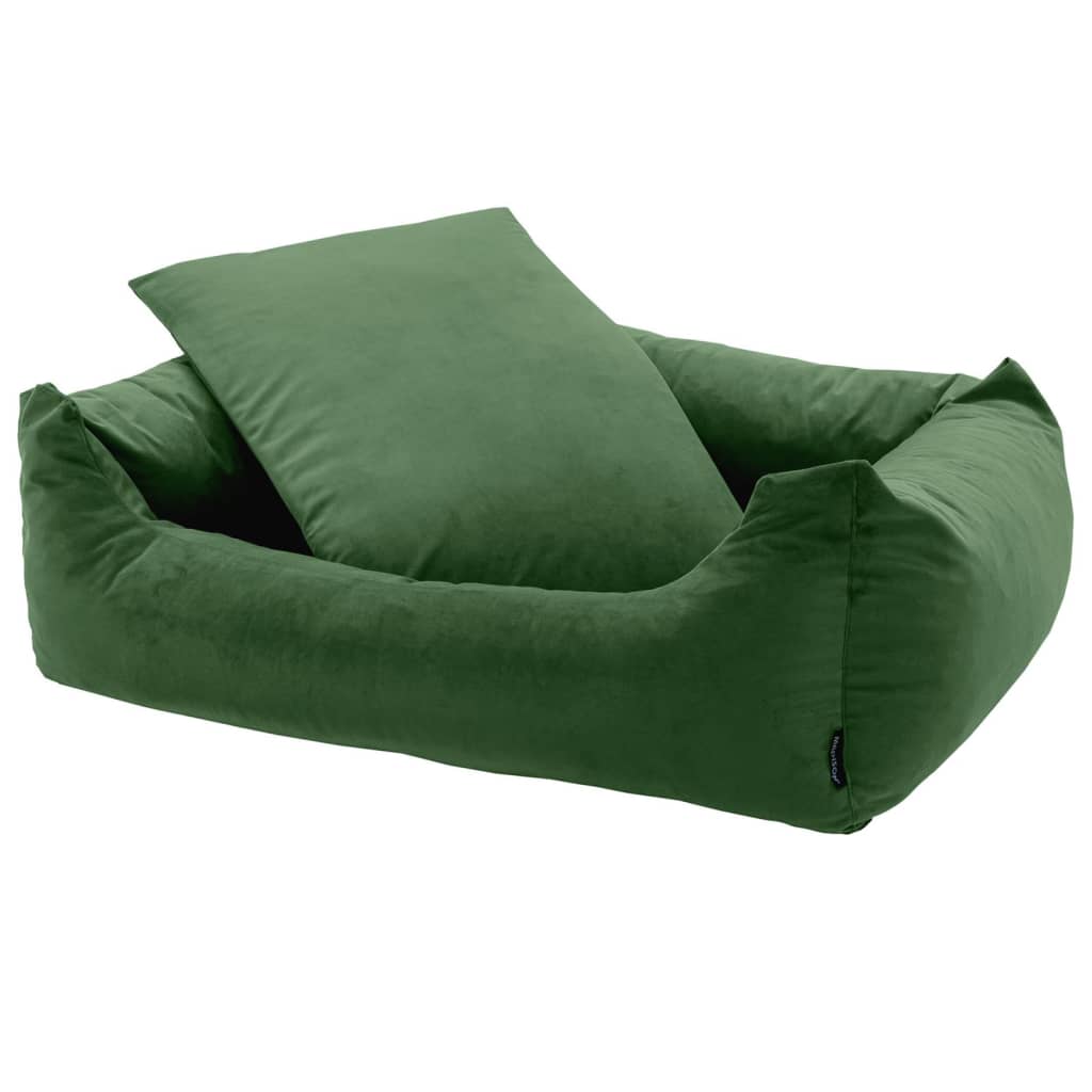 Madison Cama Para Perros Velvet Verde 80x67x22 Cm / Vetonek_0