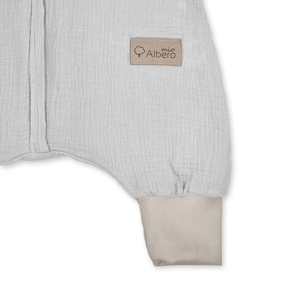 Pijama Manta Con Pies Saco De Dormir T-s Tog 0,5 12-36m Muselina Gris_2