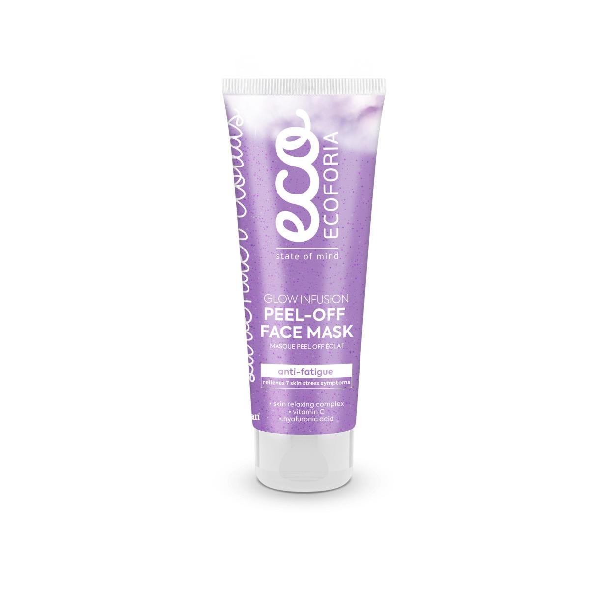 Máscara Facial Esfoliante Ecoforia "Glow Infusion" 75ml