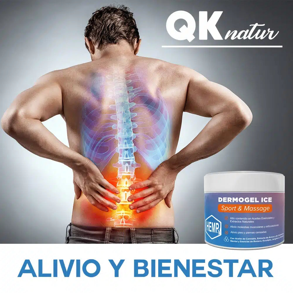 QKnatur - Gel De Cañamo - Alivio Activo Músculos Y Articulaciones - Con Aceite De Cáñamo, Árnica (300 Ml)_1