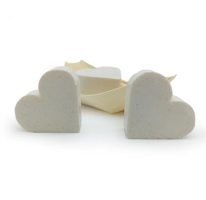 80 Jabones Aromáticos Con Forma De Corazón - Detalle Para Invitados De Eventos - Jabón Glicerina Con Aroma A Coco_4