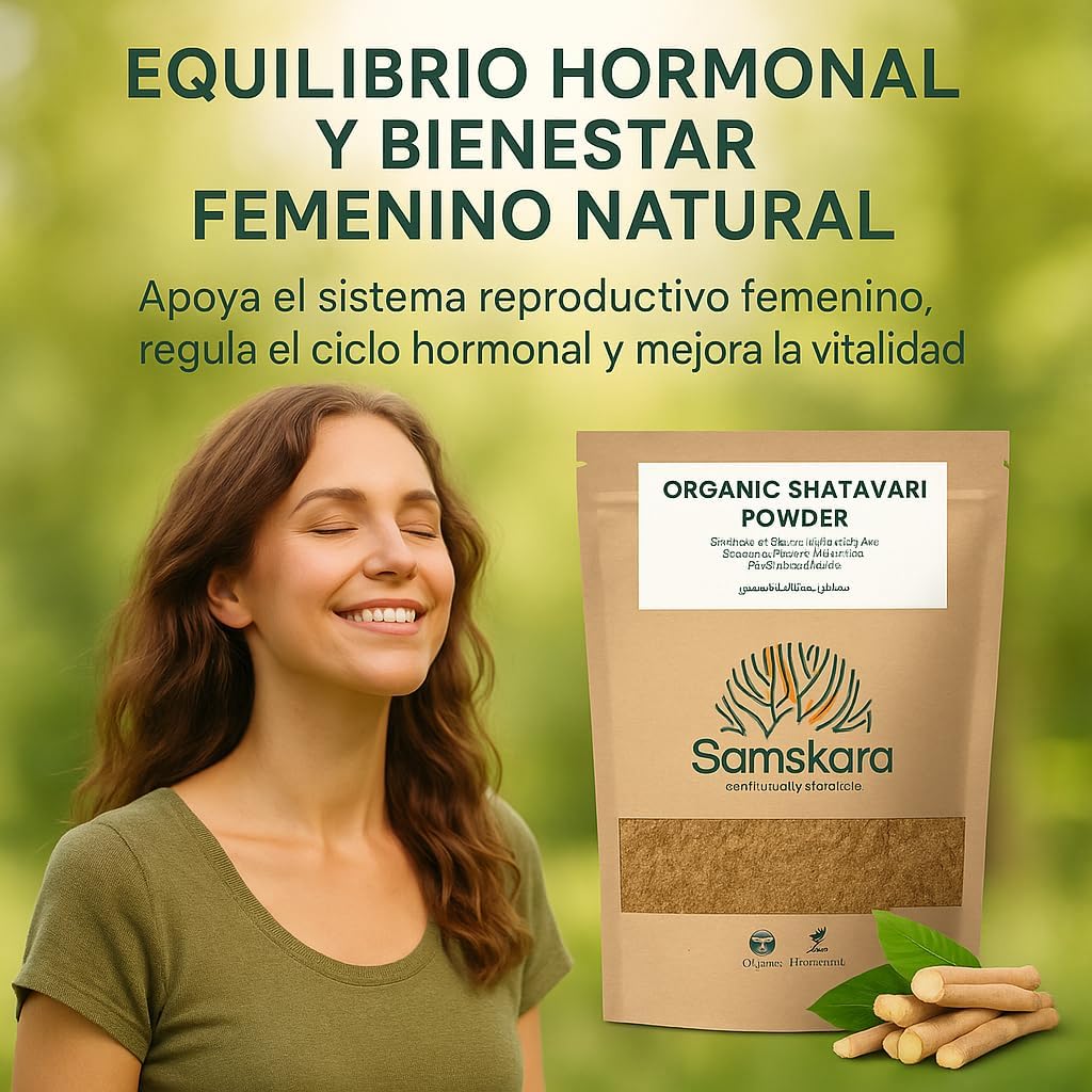 Shatavari En Polvo Bio - 150g | Superalimento Ecológico Vegano Para Batidos, Smoothies Y Zumos, Sin Azúcares Añadidos_4