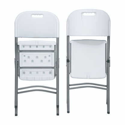 Set De 4 Sillas Plegables (51x45x85.5cm) - Prácticas Y Confortables Para Exteriores_4