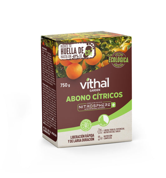 Fertilizante Eco Nitrosphere+ Citrus 750 g Vithal Garden