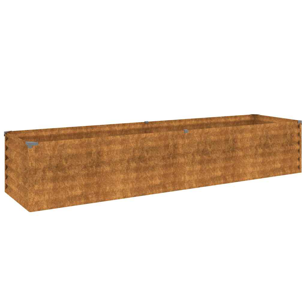 Jardinera Elevada 194x50x36 Cm Acero Corten_0