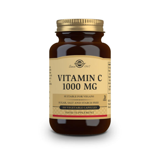 Vitamina C 1000 mg, 100 cápsulas vegetais de 1000 mg