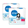 Fraldas T4 (7-18kg) Pingo 80 unidades