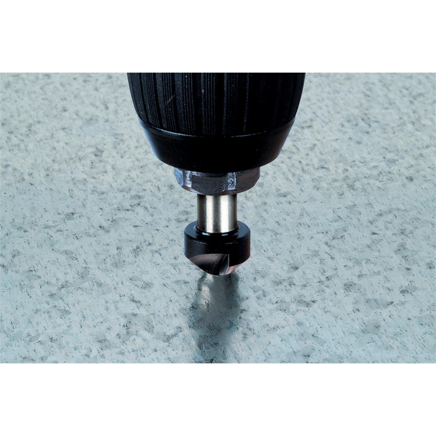 1 escareador HSS, haste de 8 mm Wolfcraft