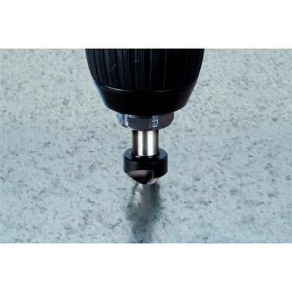 1 escareador HSS, haste de 8 mm Wolfcraft
