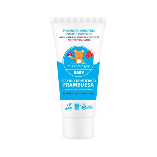 Pasta de dentes Bio Baby Framboesa ECOLÓGICO