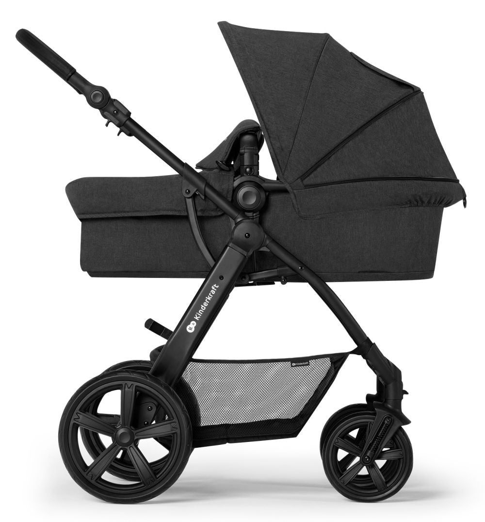 Carrito De Bebé Trío Convertible Moov Ct Hasta 22 Kg Black_1