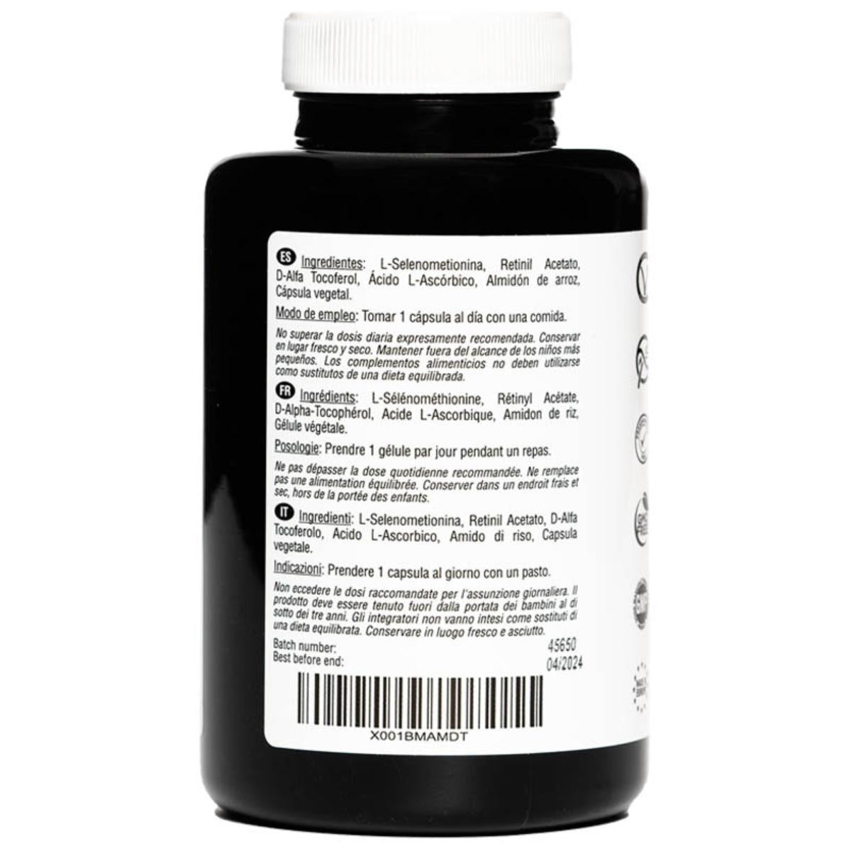 Hivital Selénio 100 mg 180 Cápsulas