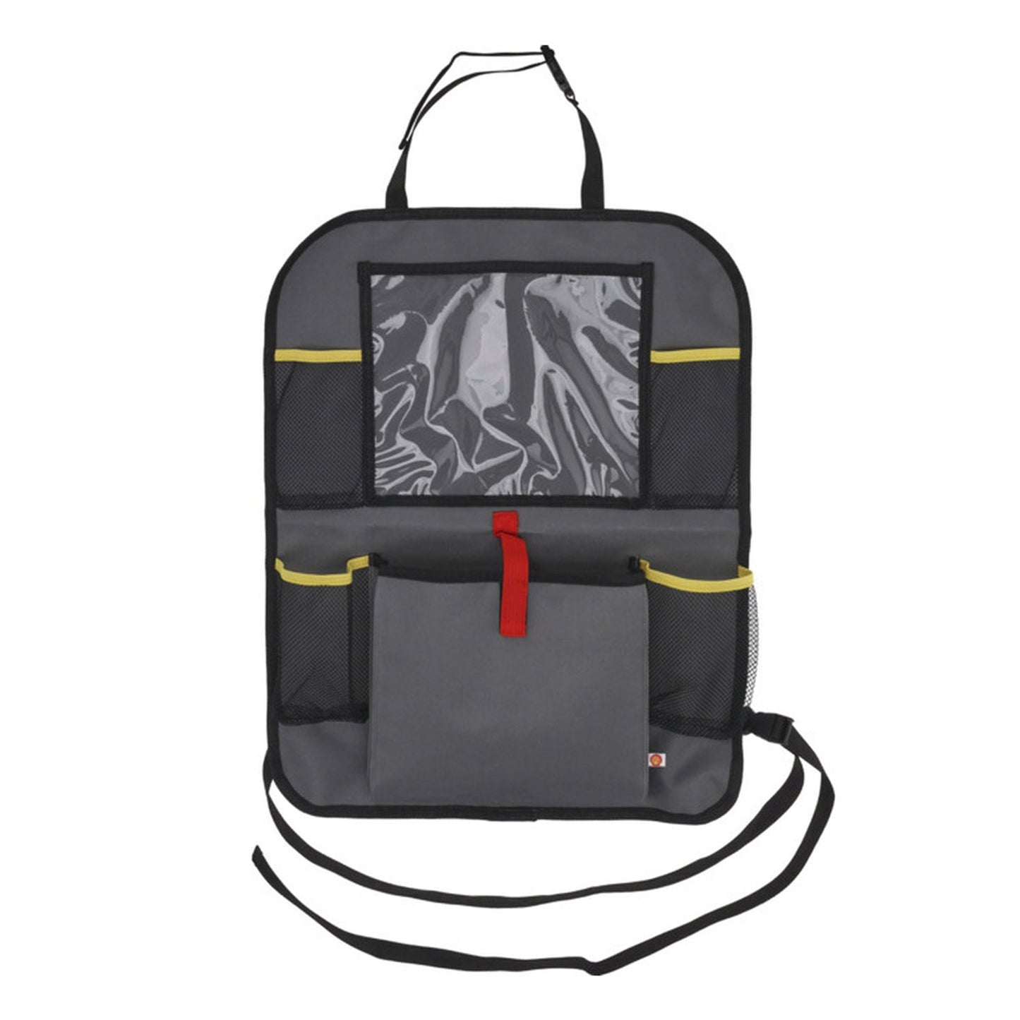 Well Home Bolsa De Almacenamiento Shell Para Respaldo De Silla De Coche Gris Y Amarillo_0
