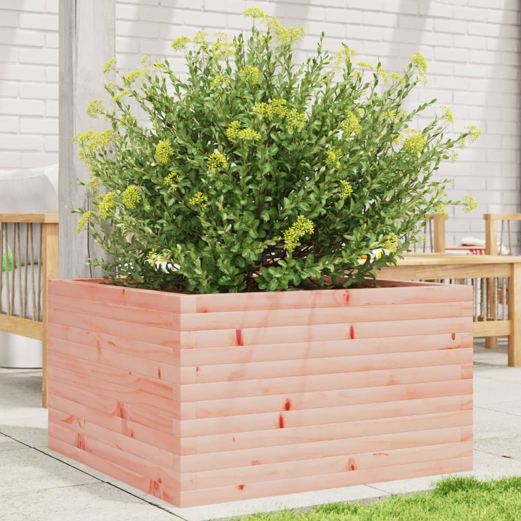 Jardinera Madera Maciza De Abeto Douglas 80x80x45,5 Cm_1