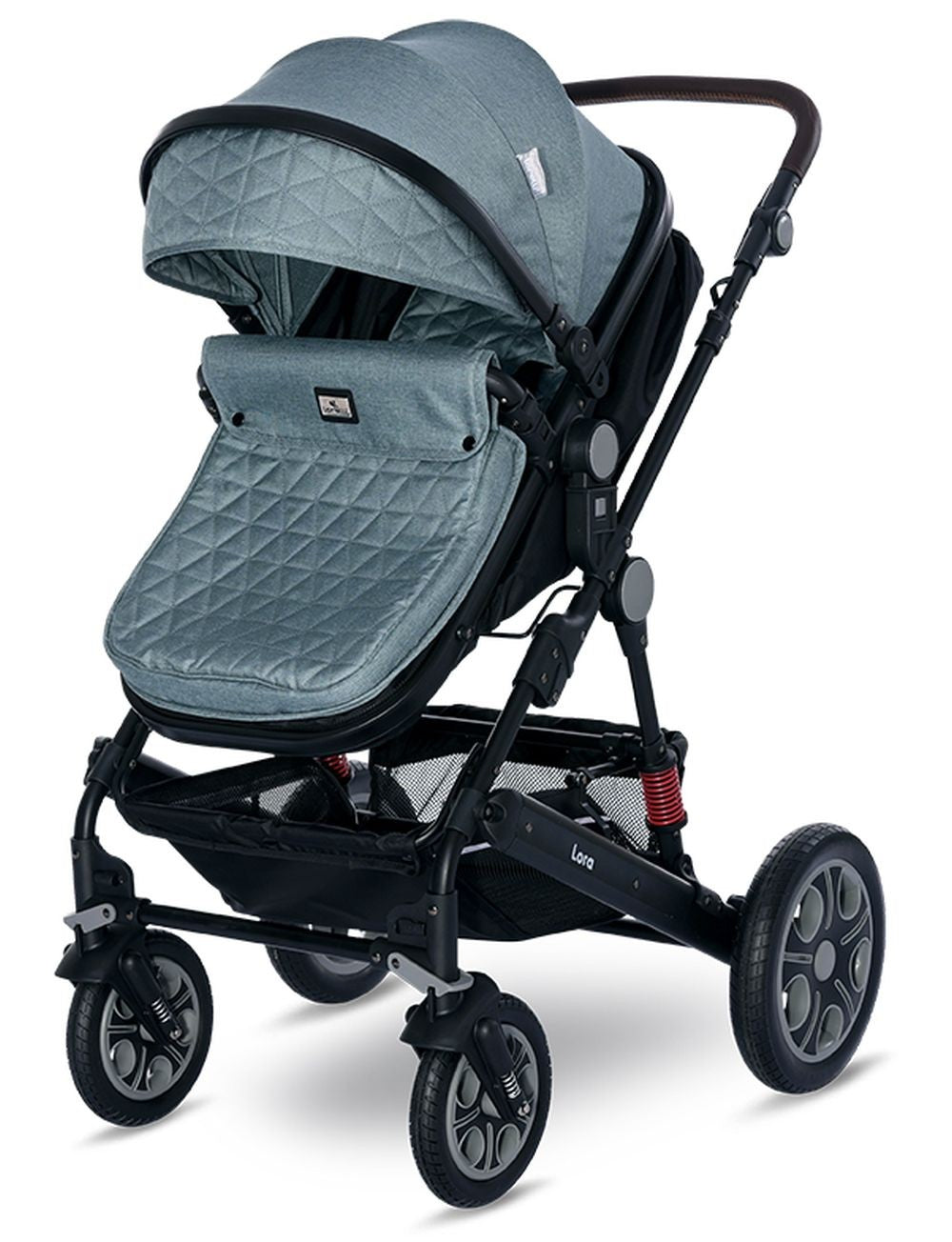 Carro De Bebé Tres Piezas Convertible Lora Hasta 15 Kg Artic Blue_3