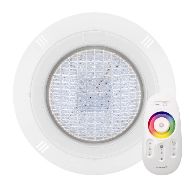 Lámpara Led Rgb Para Piscinas, 45w, Superficie + Mando, Rgb_1