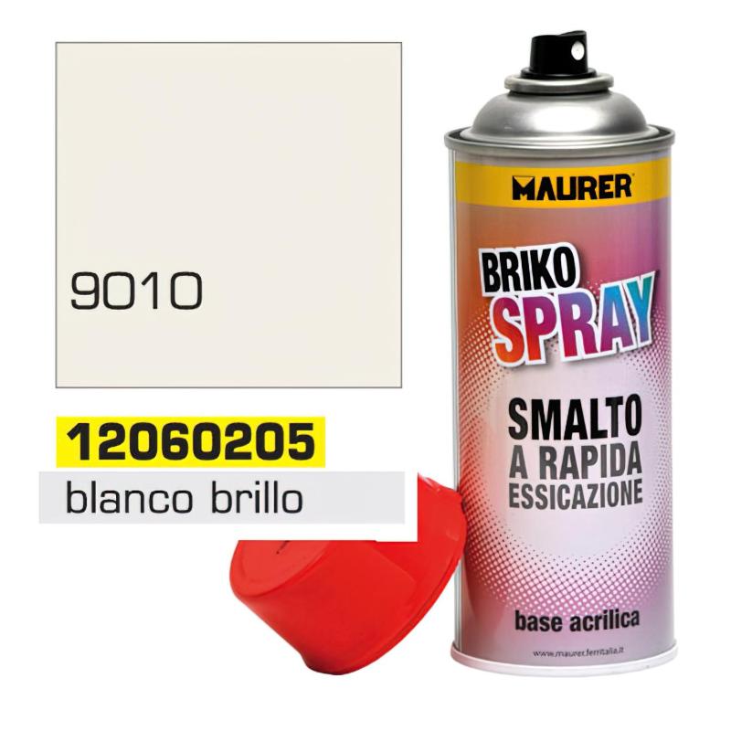 Spray Pintura Blanco Brillo Profundo 400 Ml.