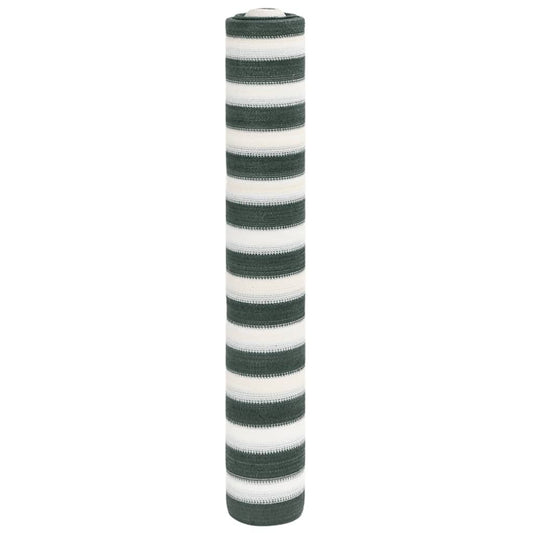Vidaxl Red De Privacidad Hdpe Verde Y Blanco 2x25 M 75 G/m²_0